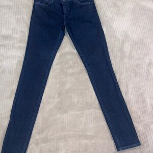 AG Adriano Goldschmied Women's Dark Blue Skinny Jeans Size 28R